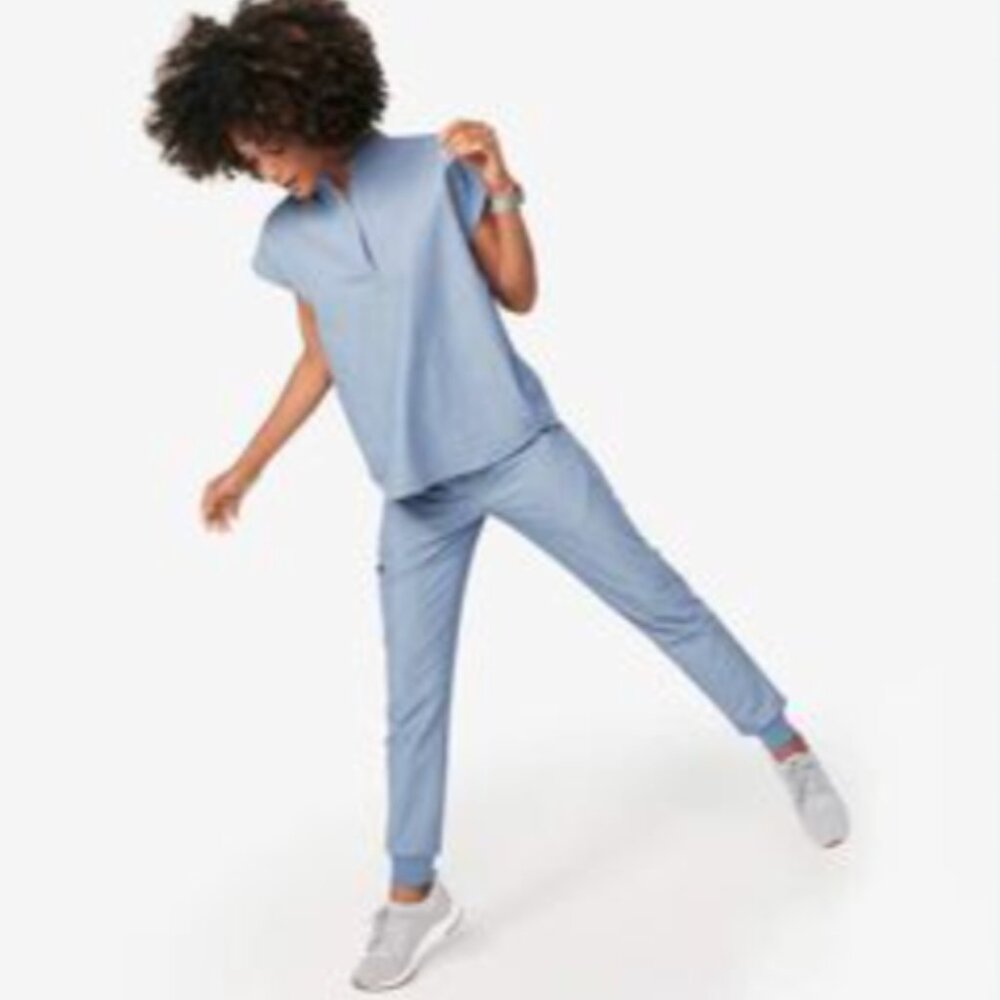 M Heather Indigo Set